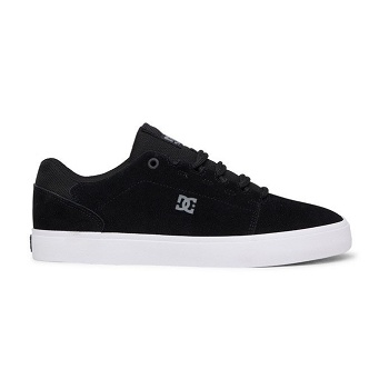 DC Hyde S Suede Cierne / Biele - Panske Skate Topanky